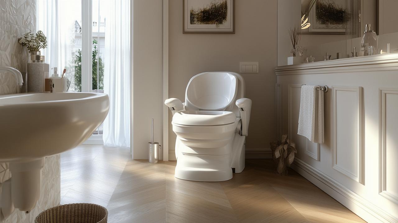 Silla médica Montauban perforada WC: la solución ideal para baños adaptados con máxima seguridad